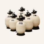 Emaux MFV24 Swimming Pool Sand Filter - Capacity 14 m3h